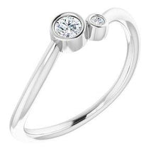 Load image into Gallery viewer, 1/3 CTW Diamond Two-Stone Ring
