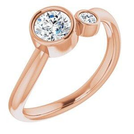 1/3 CTW Diamond Two-Stone Ring