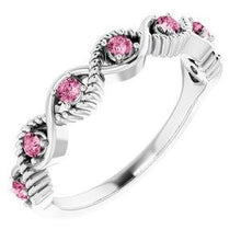 Load image into Gallery viewer, 1/5 CTW Diamond Stackable Ring
