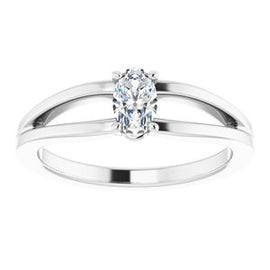 Chatham® Created Alexandrite Solitaire Youth Ring