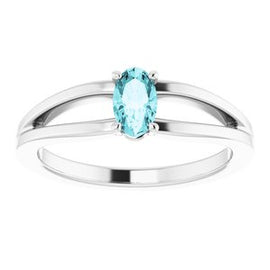 Chatham® Created Alexandrite Solitaire Youth Ring