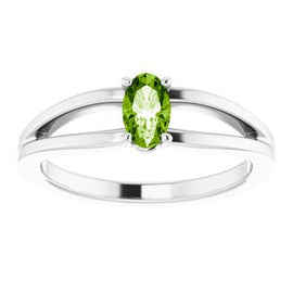 Chatham® Created Alexandrite Solitaire Youth Ring