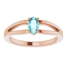 Load image into Gallery viewer, Chatham® Created Alexandrite Solitaire Youth Ring
