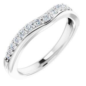 1/3 CTW Diamond Contour Band