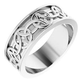 7 mm Celtic-Inspired Band