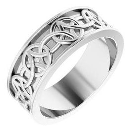 7 mm Celtic-Inspired Band