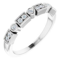 Load image into Gallery viewer, 1/6 CTW Diamond Anniversary Band
