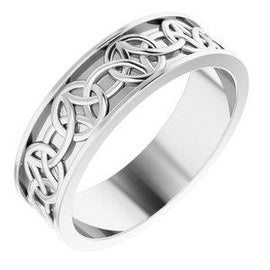 7 mm Celtic-Inspired Band