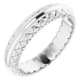 4.5 mm Woven-Design Band