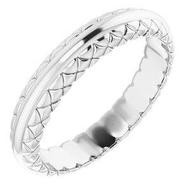 4.5 mm Woven-Design Band