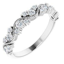 Load image into Gallery viewer, 3/8 CTW Diamond Anniversary Band

