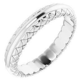 4.5 mm Woven-Design Band