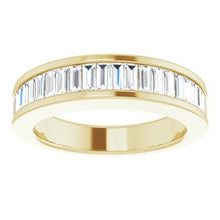 Load image into Gallery viewer, 1 CTW Diamond Baguette Anniversary Band
