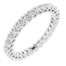 Load image into Gallery viewer, 14K White 2 1/2 CTW Diamond Eternity Band
