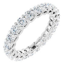 Load image into Gallery viewer, 14K White 2 1/2 CTW Diamond Eternity Band
