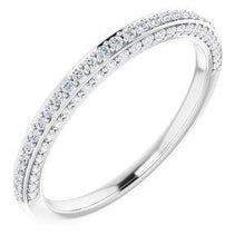 Load image into Gallery viewer, 1/2 CTW Diamond Anniversary Band
