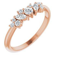 Load image into Gallery viewer, 1/3 CTW Diamond Multi-Shape Ring
