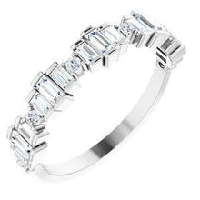Load image into Gallery viewer, 5/8 CTW Diamond Anniversary Band
