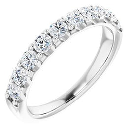 14K Yellow 3/4 CTW Lab-Grown Diamond Anniversary Band