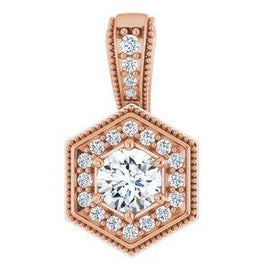 1/2 CTW Diamond Pendant