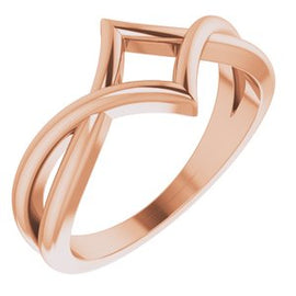 Geometric Negative Space Ring