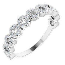 1/4 CTW Diamond Circle Ring