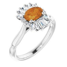 Load image into Gallery viewer, 1 CTW Diamond Halo-Style Ring
