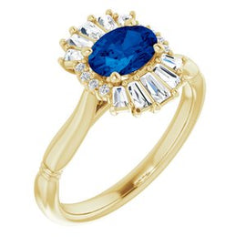 1 CTW Diamond Halo-Style Ring