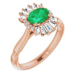 1 CTW Diamond Halo-Style Ring