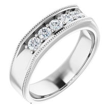 Load image into Gallery viewer, 14K White 3/4 CTW Natural Diamond Ring
