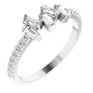 1/3 CTW Diamond Scattered Ring