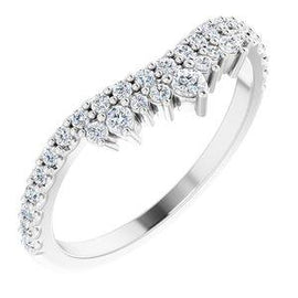 1/3 CTW Diamond Contour Band