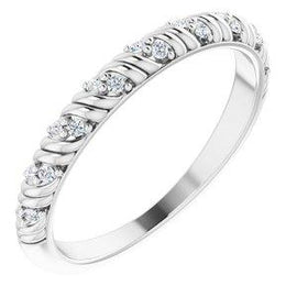 .08 CTW Diamond Anniversary Band