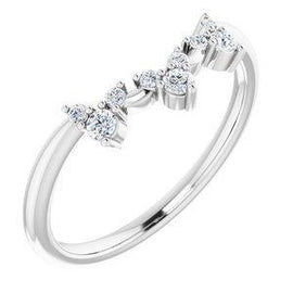 1/6 CTW Diamond Contour Band