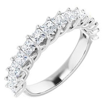 Load image into Gallery viewer, 14K White 3/4 CTW Natural Diamond Anniversary Band

