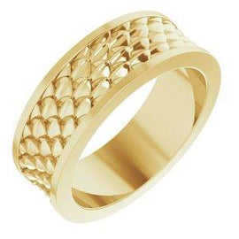 6 mm Scale Patterned Band