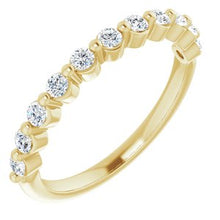 Load image into Gallery viewer, 14K White 1/3 CTW Natural Diamond Anniversary Band
