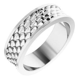 6 mm Scale Patterned Band