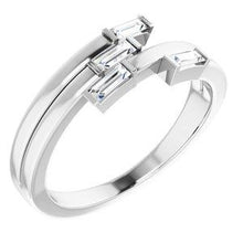 Load image into Gallery viewer, 1/4 CTW Diamond Geometric Ring
