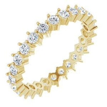 Load image into Gallery viewer, 3/4 CTW Diamond Eternity Band
