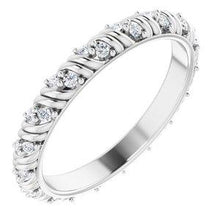 Load image into Gallery viewer, 1/6 CTW Diamond Eternity Band
