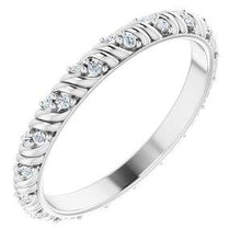 Load image into Gallery viewer, 1/6 CTW Diamond Eternity Band
