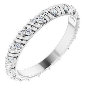 1/6 CTW Diamond Eternity Band