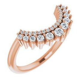 1/6 CTW Diamond Contour Band