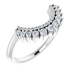 1/6 CTW Diamond Contour Band