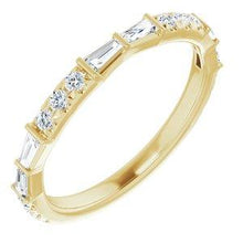 Load image into Gallery viewer, 3/8 CTW Diamond French-Set Anniversary Band
