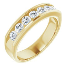 Load image into Gallery viewer, 14K White 3/8 CTW Natural Diamond Ring
