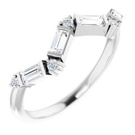 1/3 CTW Diamond Stackable Ring
