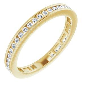 3/8 CTW Diamond Stackable Ring