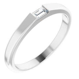 1/10 CT Diamond Stackable Ring
